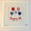APPA04 - Happy Fourth Small - 18M 5" x 5"