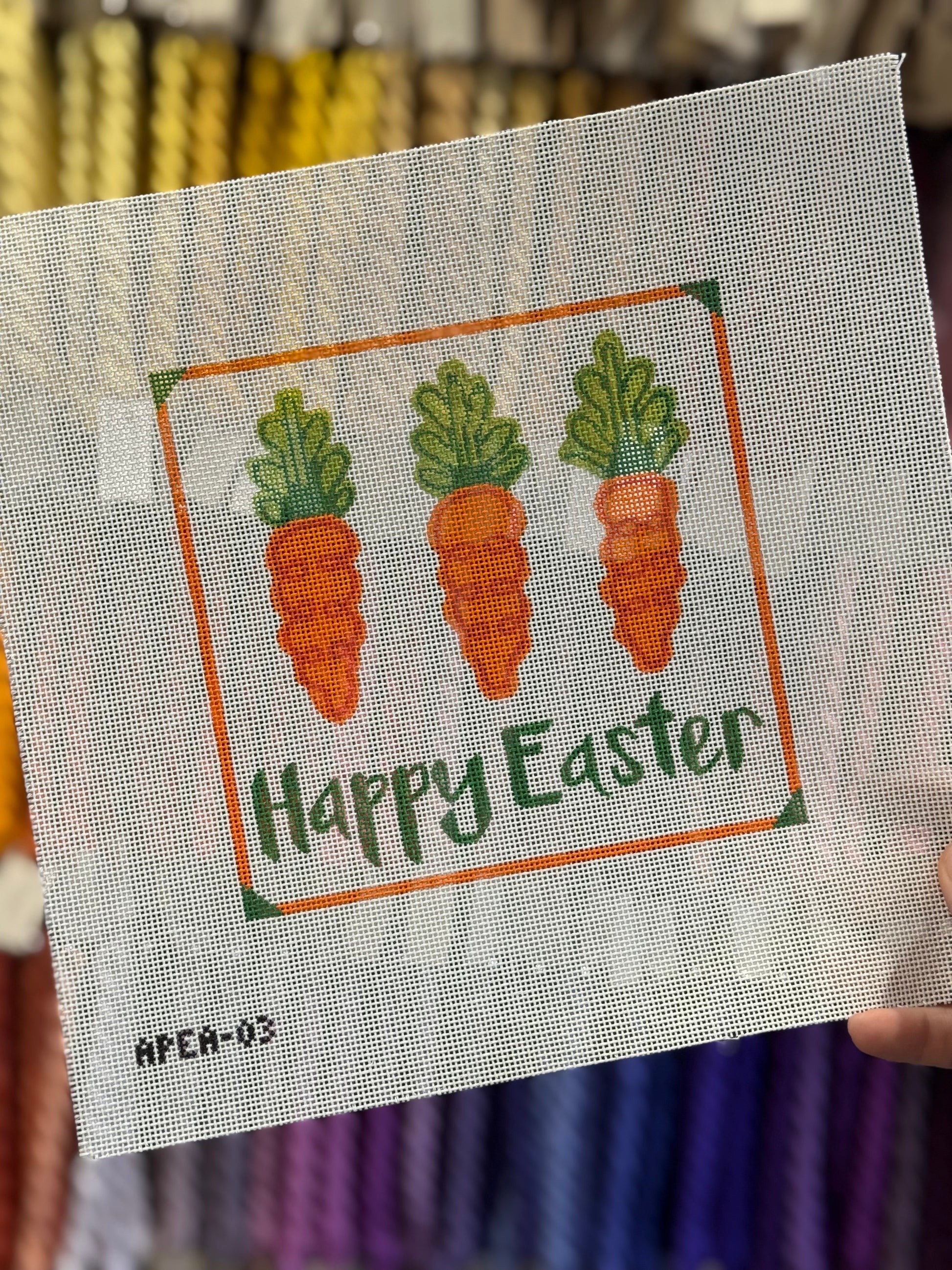 APEA03 - "Happy Easter" Carrots
