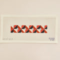 APKF10-R Color Block Fob - Red/Blue - 13M 8 x 1.6" - F26