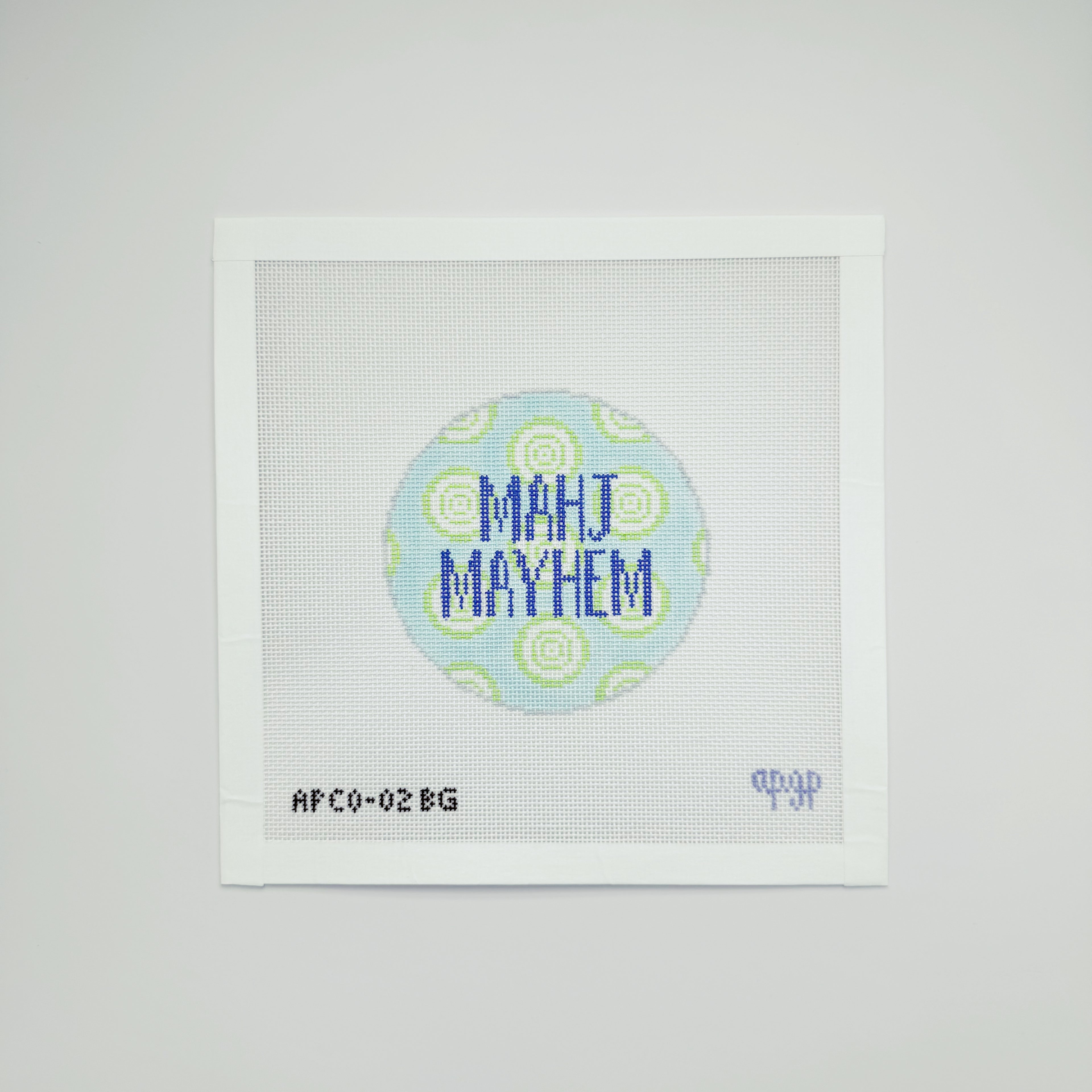 APCO02BG - Mahjong Mayhem Blue and Green