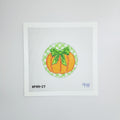 APHA27 - Gingham Pumpkin Round - Green