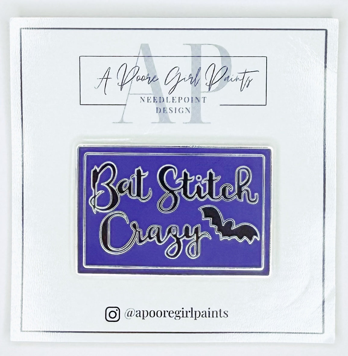 Bat Stitch Crazy - Needle minder