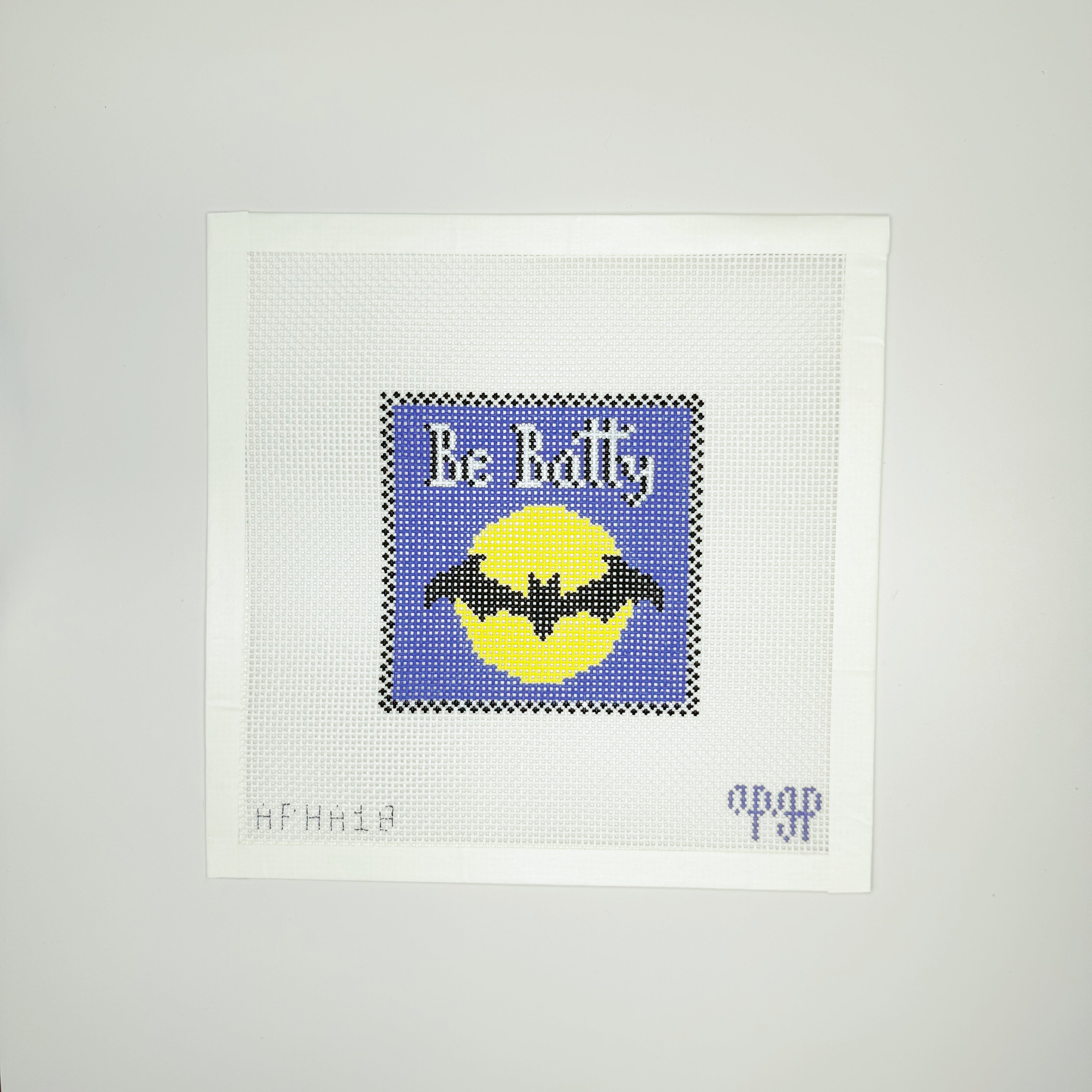 APHA18 - Boo Crew -  "Be Batty" Square Canvas