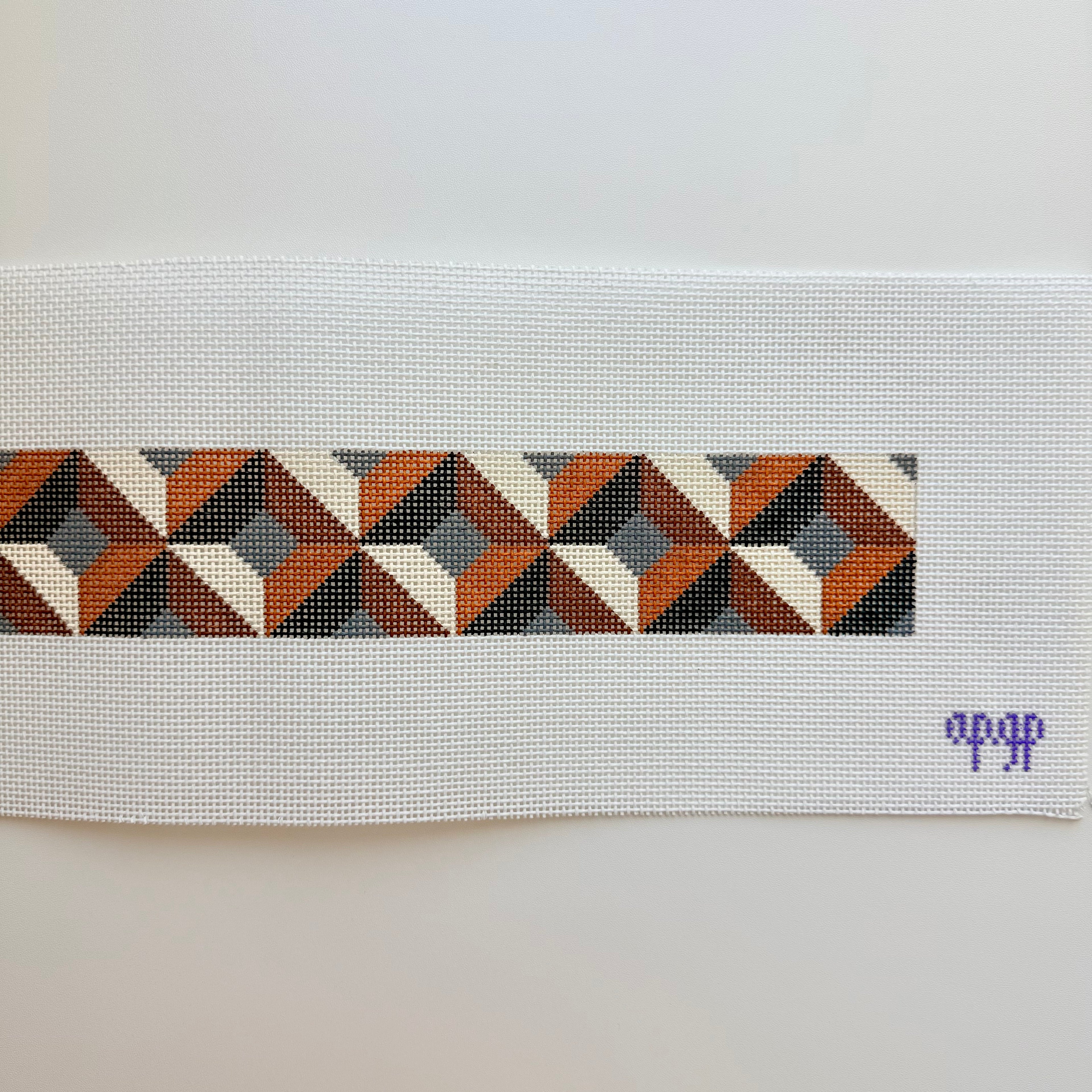APBS07-B - Color Block Bag Strap Brown/Black  - 13M 39 x 2.2" - F26