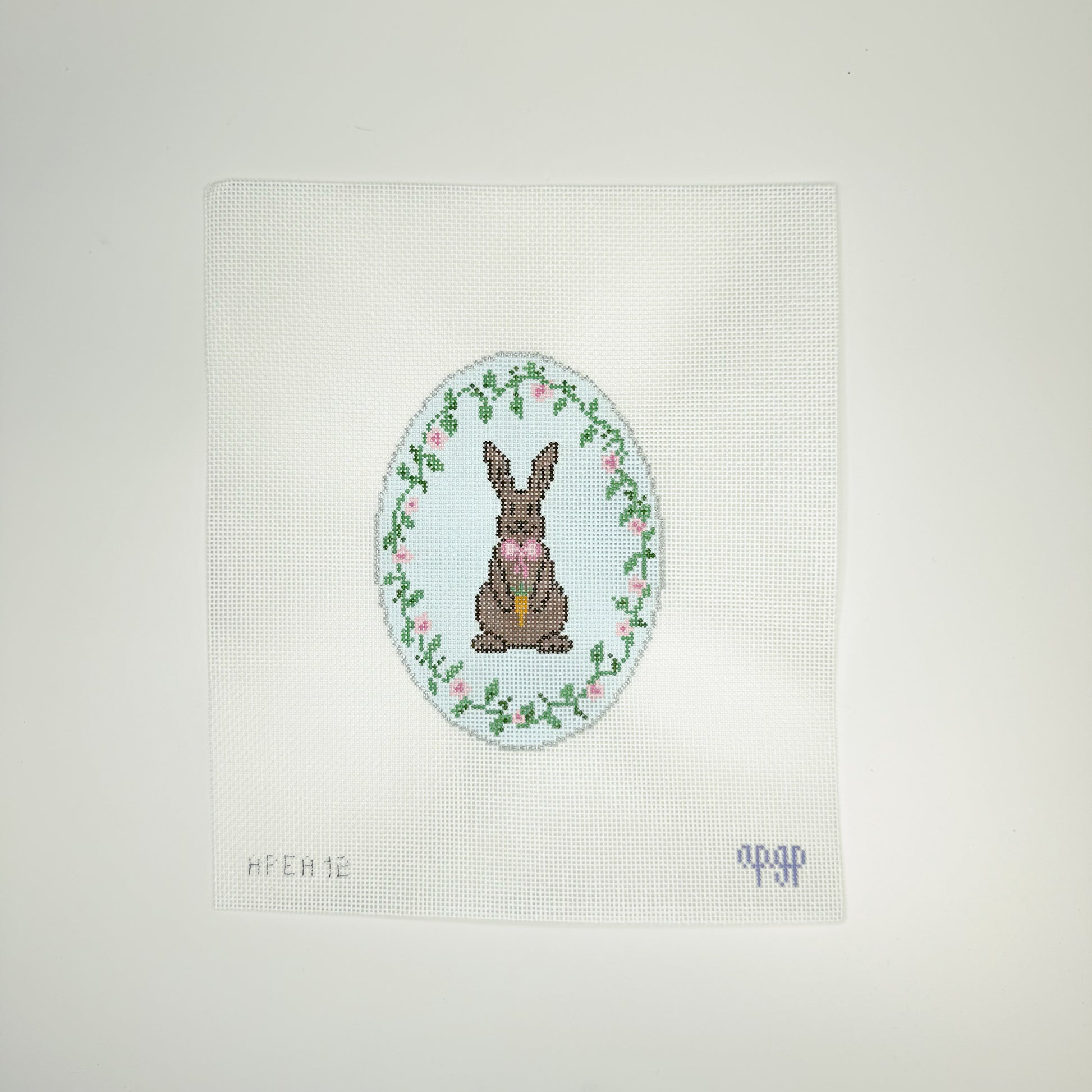 Chocolate Bunny Oval