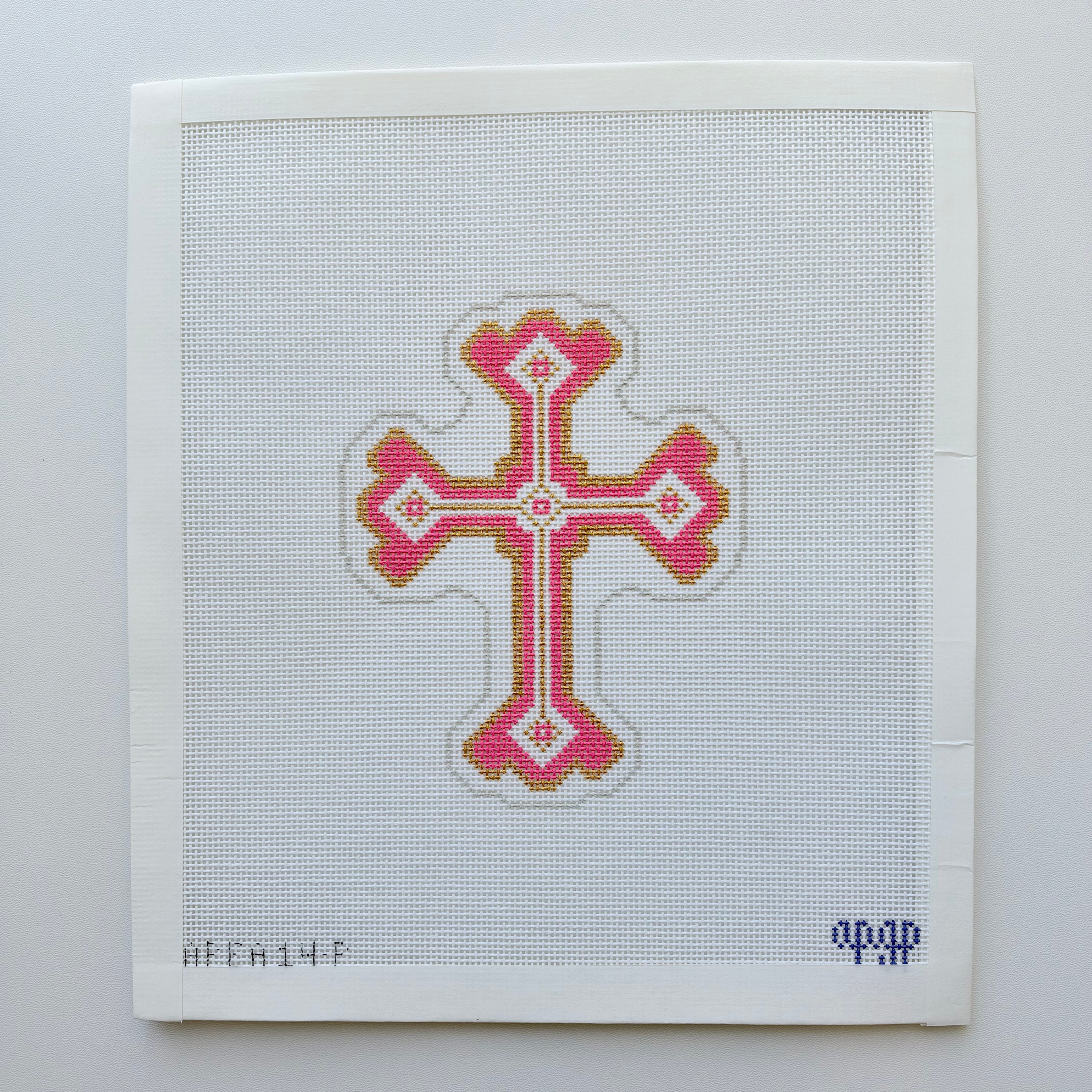 APEA14-P - Cross Pink- 18M 4" x 5" - F26