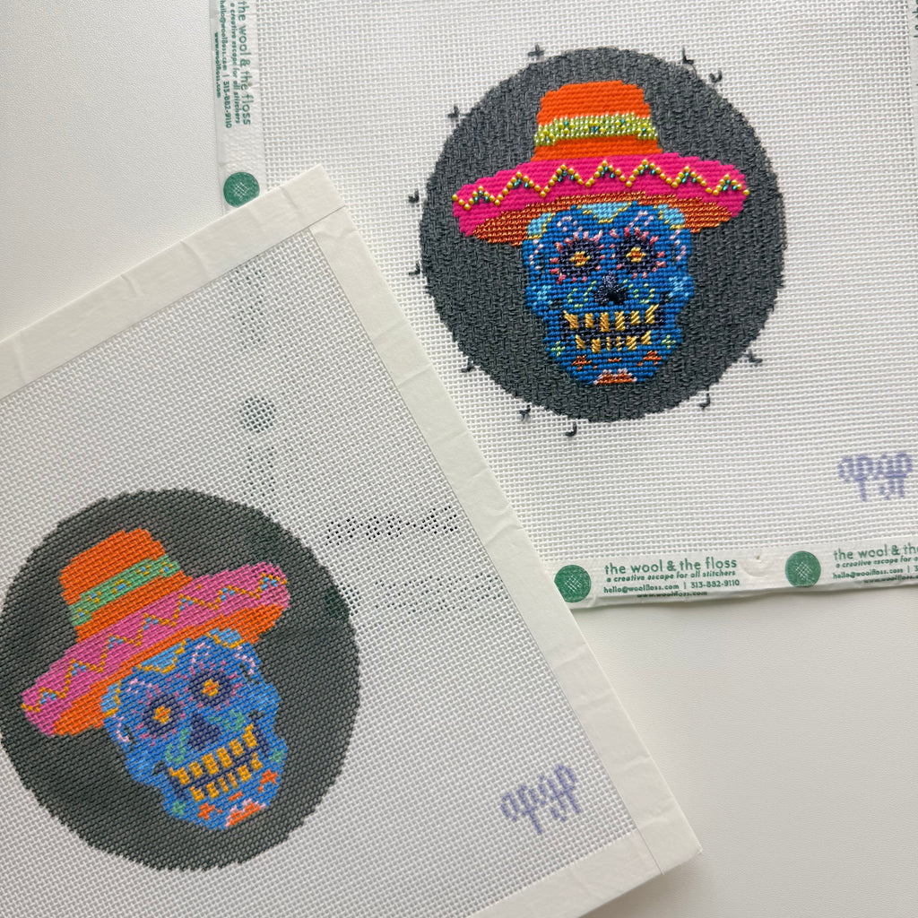 APBR42 - Day of the Dead Boy - 18M 4" Round - S26