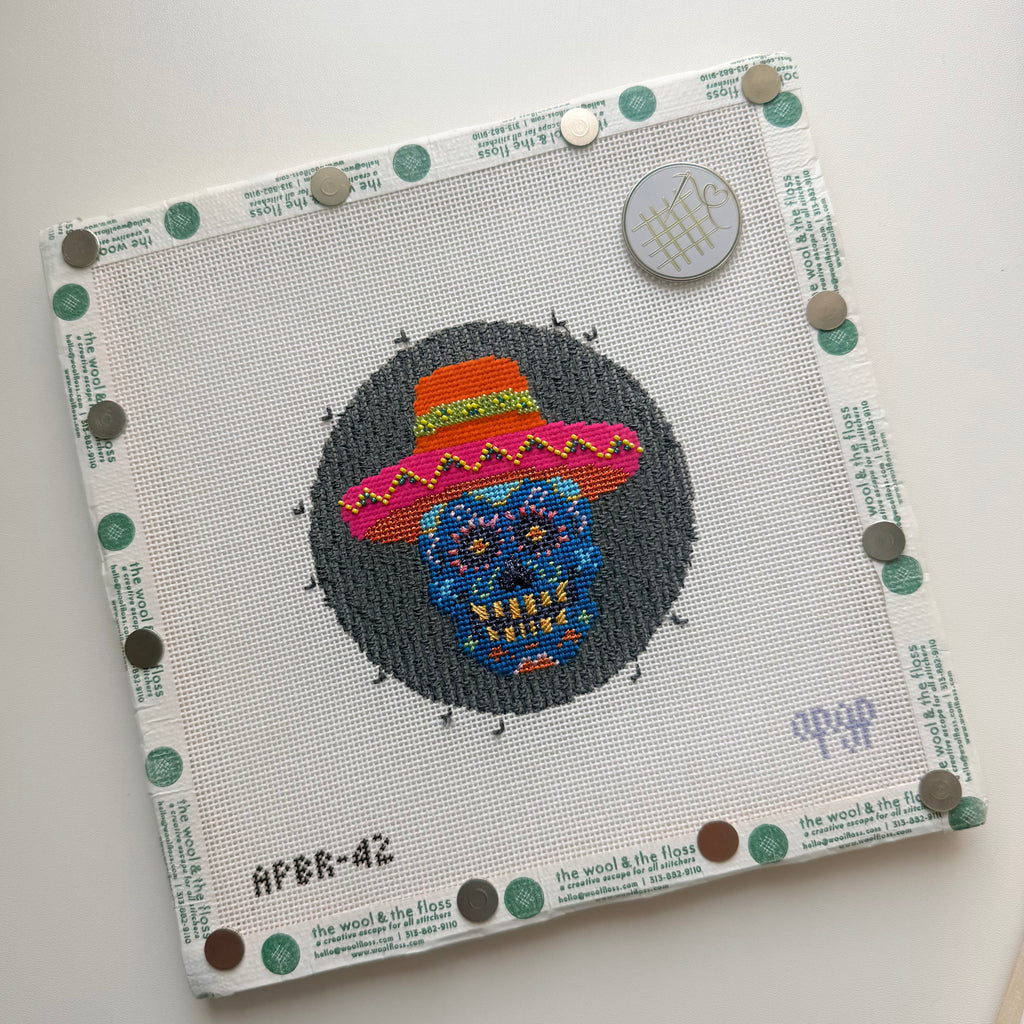 APBR42 - Day of the Dead Boy - 18M 4" Round - S26