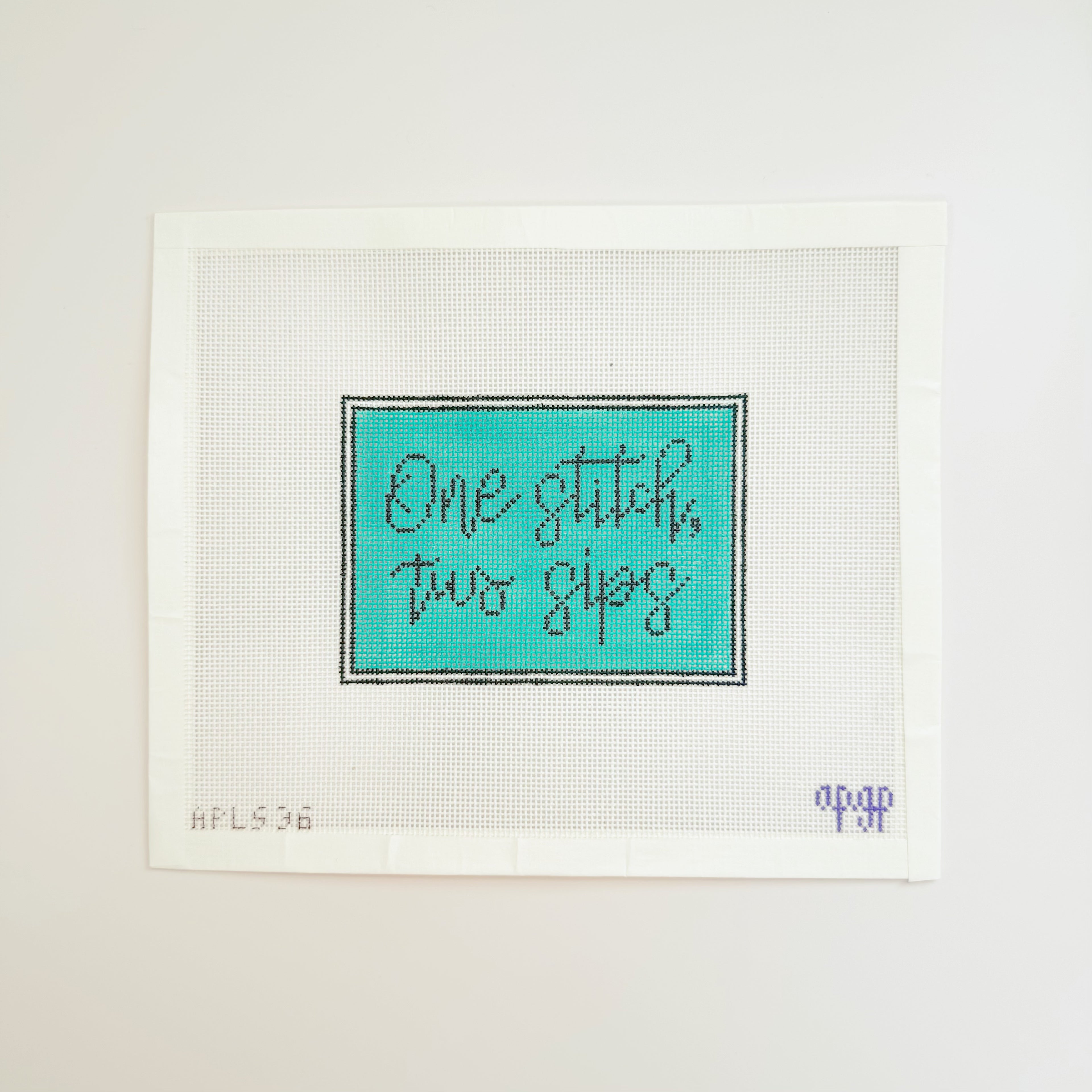 APLS36 - One stitch, two sips