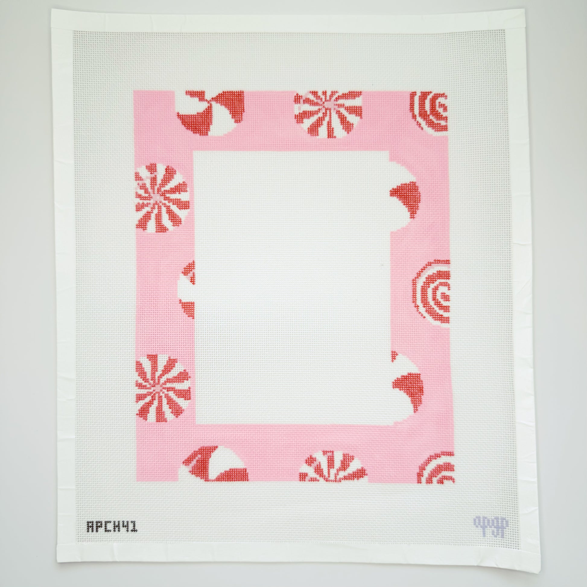 APCH41 - Peppermints on Pink Frame