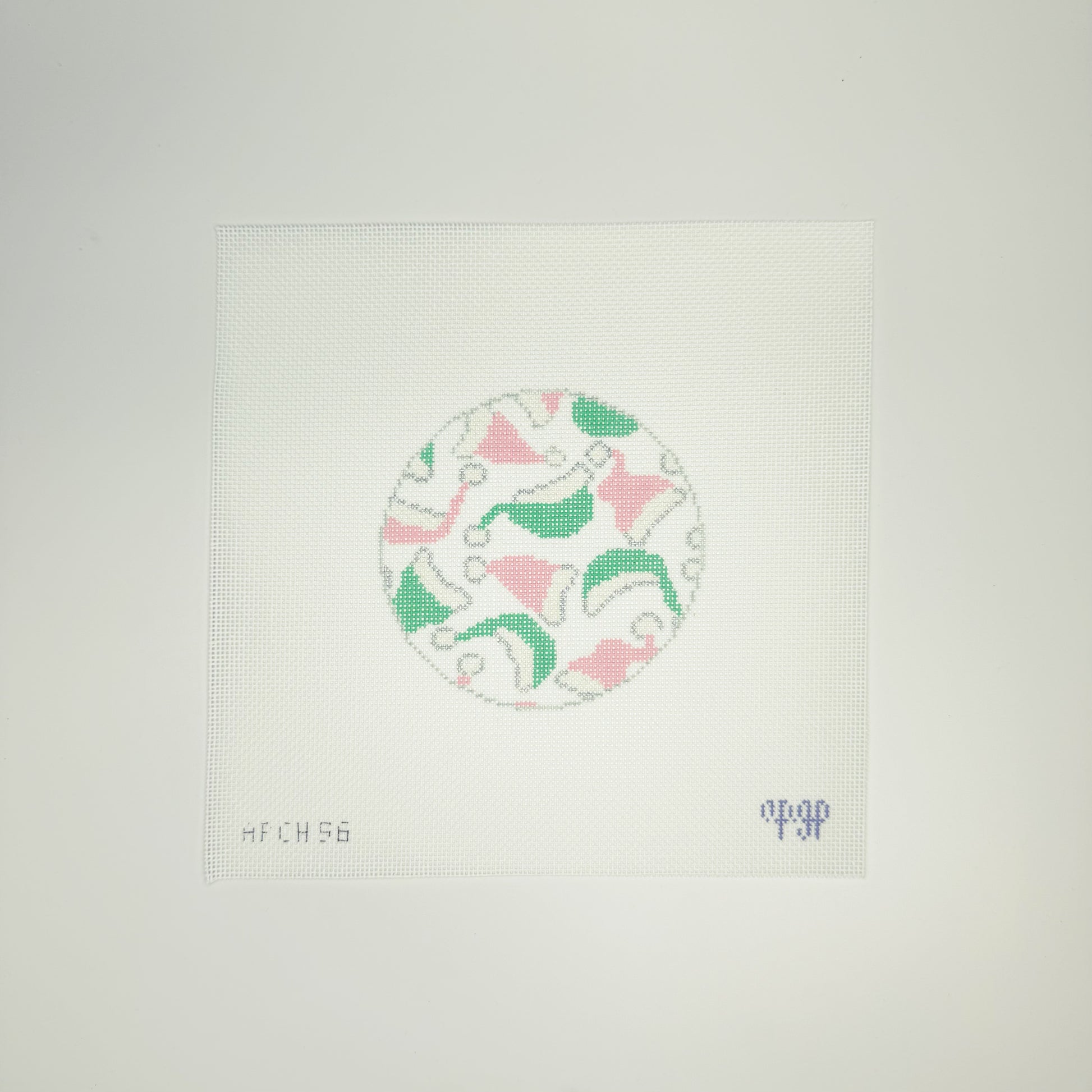 APCH56 - Santa Hats Pink/Green