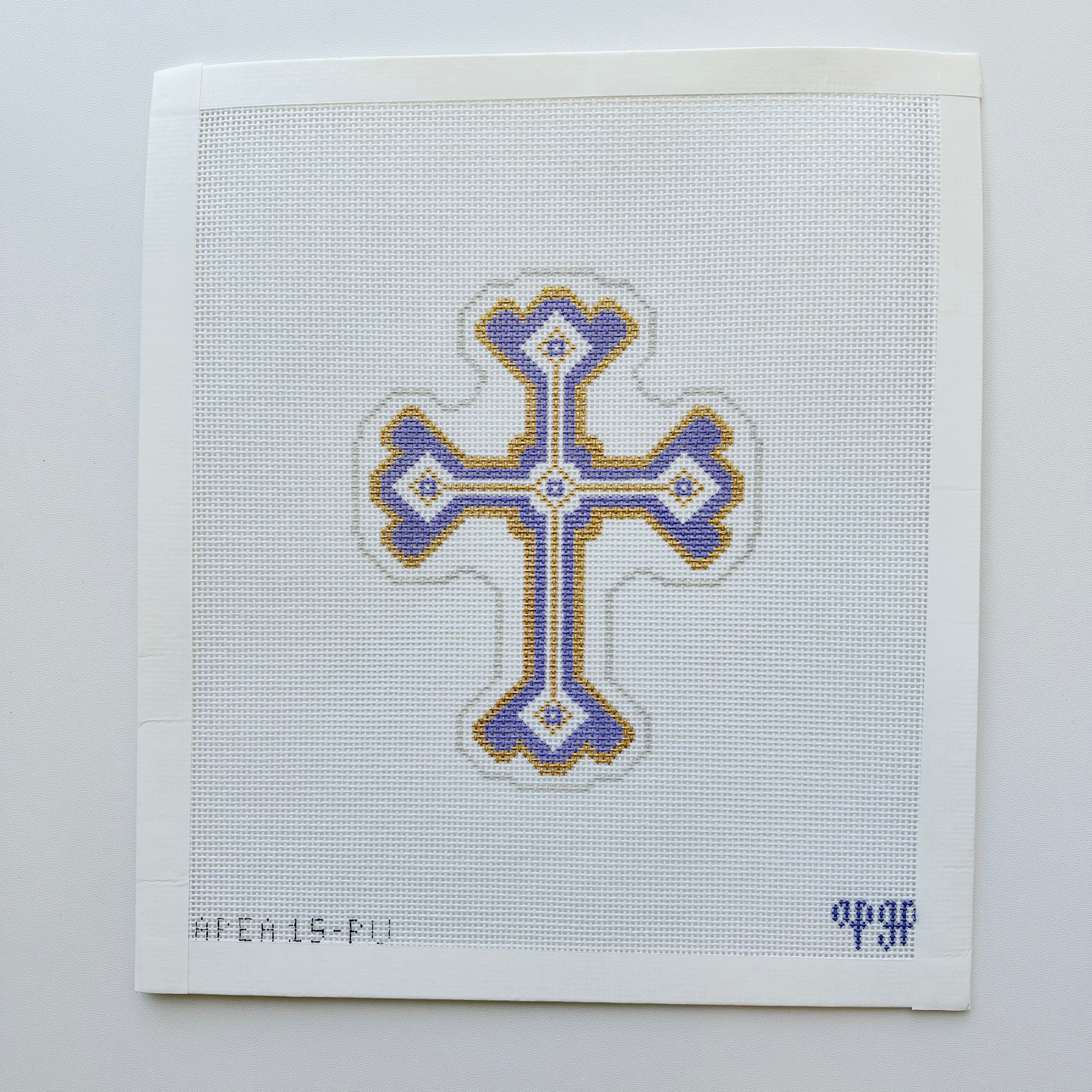 APEA15-PU - Cross Purple - 18M 4" x 5" - F26