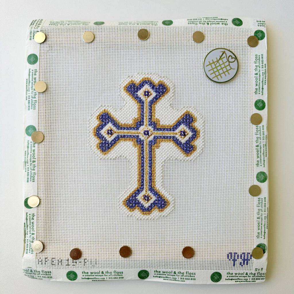 APEA15-PU - Cross Purple - 18M 4" x 5" - F26