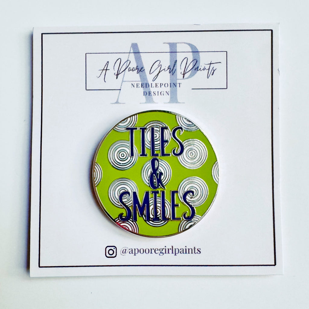 Smiles & Tiles - Mahjong themed needle minders - Pack of 3