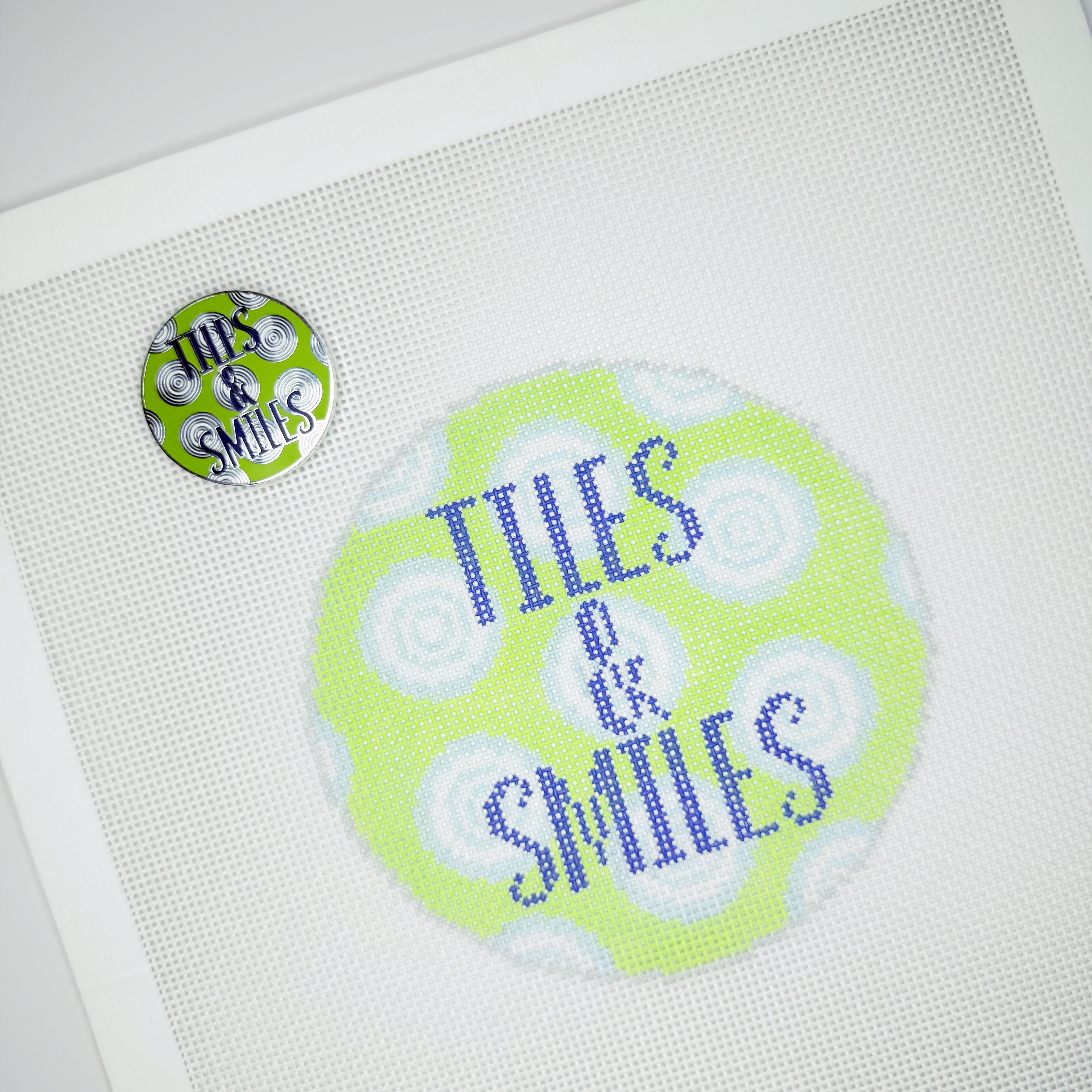 Smiles & Tiles - Mahjong themed needle minders - Pack of 3