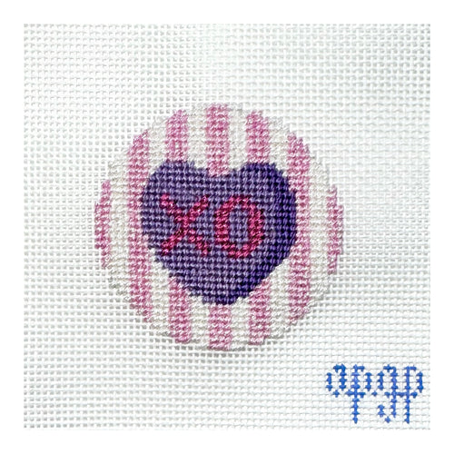 APBC07 - A Charmed Season - Candy Heart Bag Tag